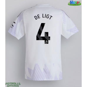 Manchester United Matthijs de Ligt #4 Bortatröja 2025-26 Kortärmad